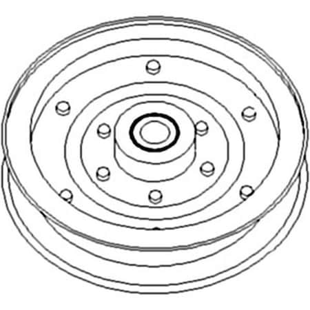 Aftermarket 853788 New Idler Pulley Fits Case-IH International Tractor Models AG2613A